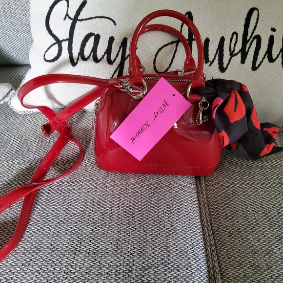Betsey Johnson Mini Jelly Satchel - Picture 13 of 14
